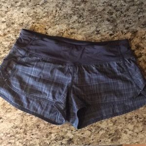 Lululemon Run Speed Shorts